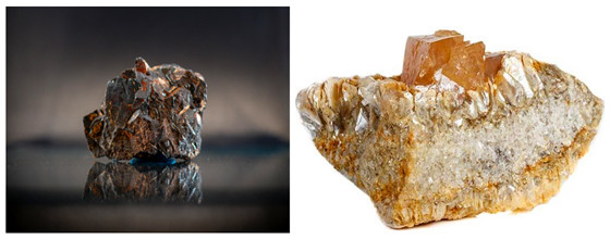 wolframite and scheelite.jpg wolframite and scheelite.jpg